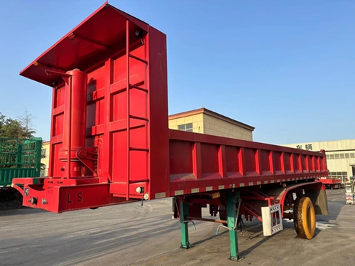  后翻自卸半挂车价格